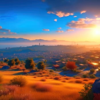 A view of the city. Image created by AI