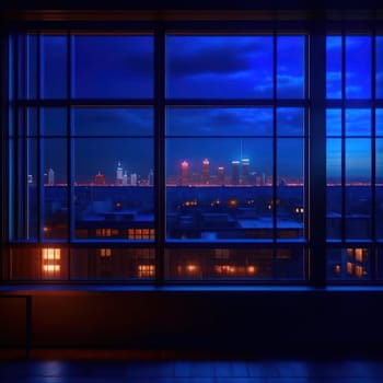 View from the window. Image created by AI