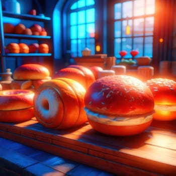 Buns. Image created by AI