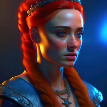 Warrior. Image created by AI