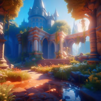The Magic Castle. Image created by AI