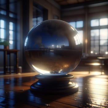 The Magic Ball. Image created by AI