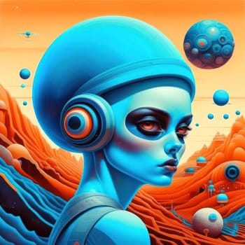 Alien. Image created by AI