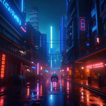 Cyber City. Image created by AI