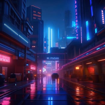 Cyber City. Image created by AI