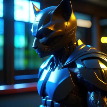 Batman the Cat. Image created by AI
