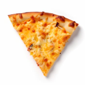 Satisfy your cravings with a piping hot slice of pizza topped with gooey cheese and savory pepperoni - the perfect fast food fix for any time of day. Generative AI.