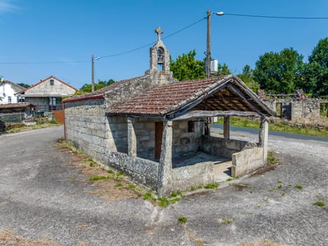 Hermida de Santa Eufemia is a church in Galicia located in Santa Eufemia, Vilouchada, Ourense. It is located near the Carballeira park and the Fonte
