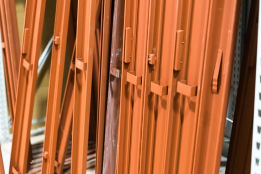 Interior red orange doors for sale in specialized store