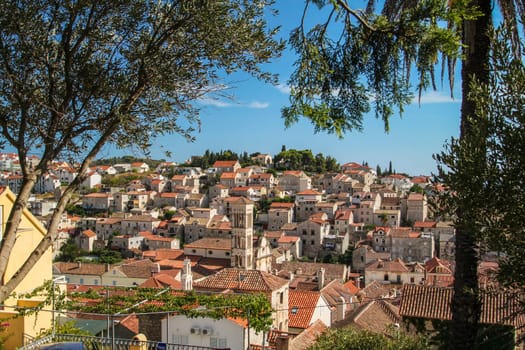 View from the town of Hvar, Croatia