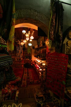 A small bazaar shop in downtown Mostar, Bosnia and Herzegovina