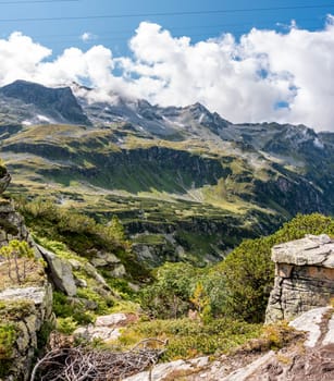 Summer in the mountainous High Tauern National Park, Austria