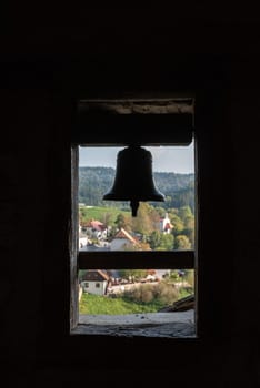 Famous medieval cave castle in Predjama, Slovenia
