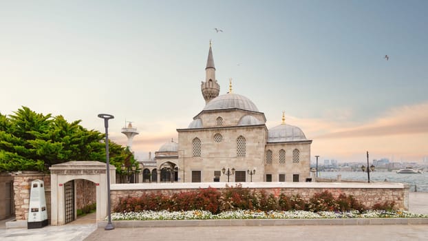 Semsi Pasha Mosque, an Ottoman mosque located in the district of Uskudar, Istanbul, Turkey, on the Asian side of Bosphorus Strait, designed by Ottoman imperial architect Mimar Sinan