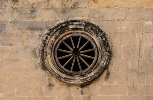 Detail of historic houses in Sassi di Matera, Italy
