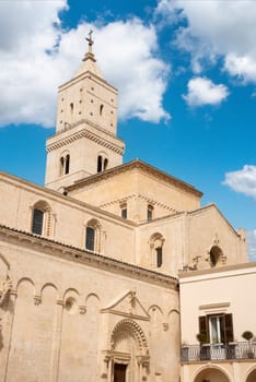 Cathedral of Maria Santissima della Bruna and Saint Eustache in Matera, Italy