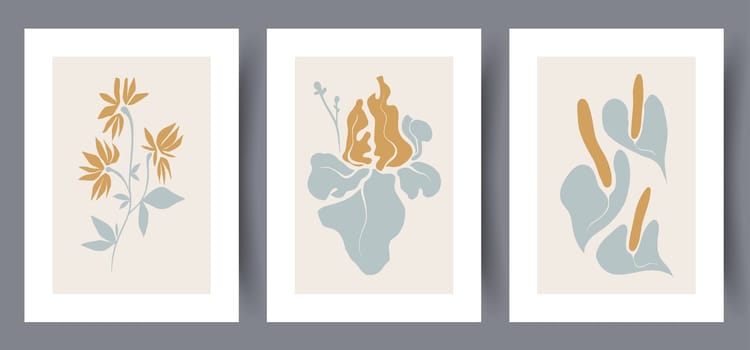 Portrait women elegance body wall art print. Printable minimal abstract women poster. Set, bundle. Wall artwork for interior design. Contemporary decorative background with body.