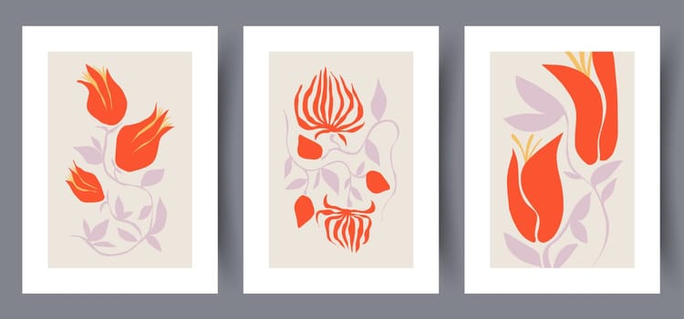 Portrait women elegance body wall art print. Printable minimal abstract women poster. Set, bundle. Wall artwork for interior design. Contemporary decorative background with body.