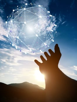 Age of technology People's, Use of technology in the modern era, Interconnection by internet network, Communication with the Internet, Communicating with each other around the world without borders