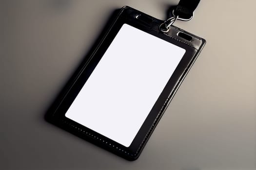Office Badge Mockup - White background