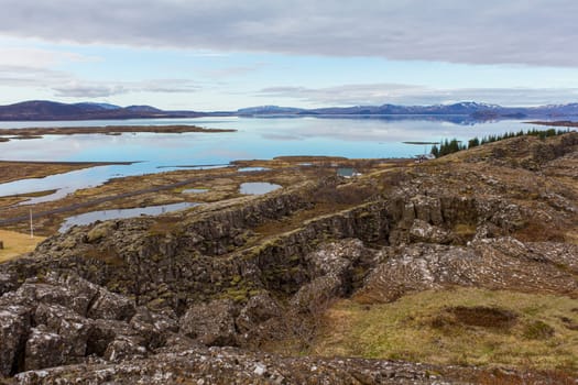 Thingvallavatn lake in Thingvellir National Park, Iceland