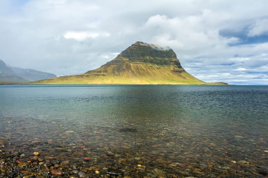 View on famous magnificent mountain in Grundarfjordur, Iceland