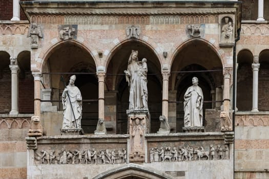 Cathedral of Cremona or Cathedral of Santa Maria Assunta , Lombardy, Italy.
