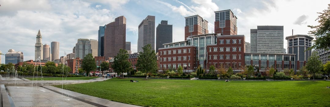 Rose Kennedy Greenway in Boston, USA