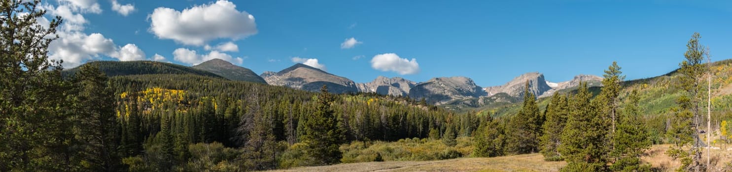 View of a mountain in the Rocky Mountains, USA