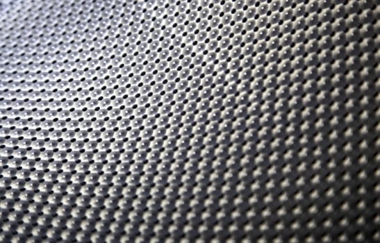 Detail of metal background with decoration, steel