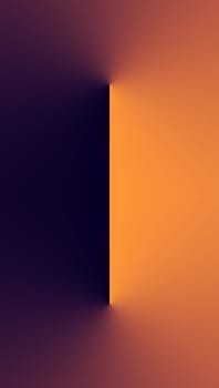 Abstract orange background with gradient and smooth transitions, smooth lines