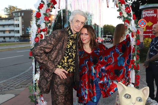 Claudia Tejeda and Versace Man,  Blanka Luz celebrated her 10th anniversary with a Fairytale fashion show in Hamburg