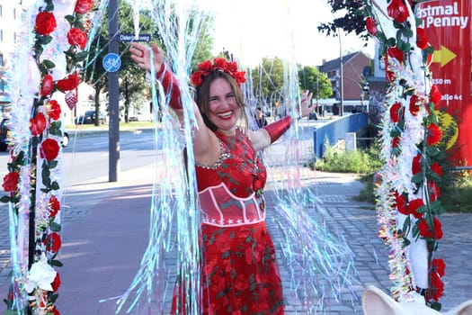 Blanka Luz celebrated her 10th anniversary with a Fairytale fashion show in Hamburg