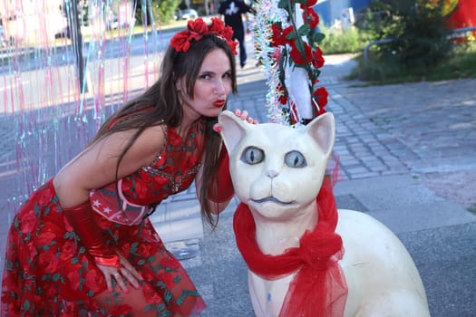 Blanka Luz celebrated her 10th anniversary with a Fairytale fashion show in Hamburg