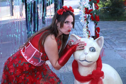 Blanka Luz celebrated her 10th anniversary with a Fairytale fashion show in Hamburg