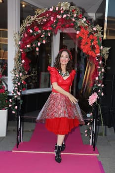 Model,catwalk,  Blanka Luz celebrated her 10th anniversary with a Fairytale fashion show in Hamburg