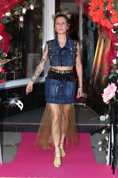 Model,catwalk,  Blanka Luz celebrated her 10th anniversary with a Fairytale fashion show in Hamburg