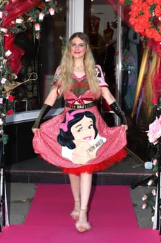 Model,catwalk,  Blanka Luz celebrated her 10th anniversary with a Fairytale fashion show in Hamburg