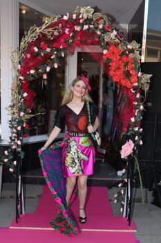 Model,  Blanka Luz celebrated her 10th anniversary with a Fairytale fashion show in Hamburg