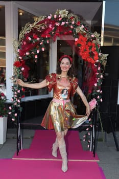 Model,catwalk,  Blanka Luz celebrated her 10th anniversary with a Fairytale fashion show in Hamburg