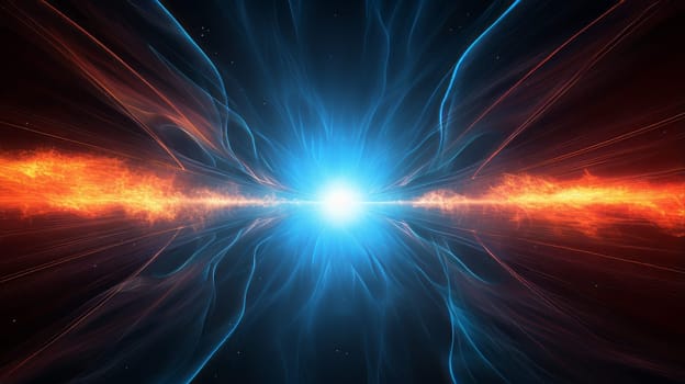 A dynamic portrayal of a pulsar's intense radiation beams