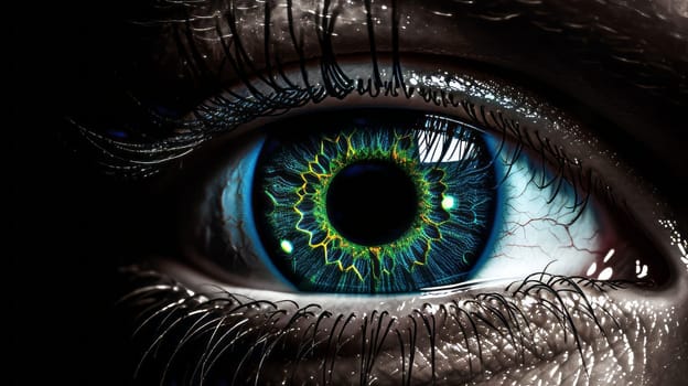 A digital illusion that shifts and transforms before the eyes