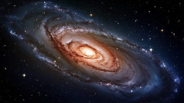 A mesmerizing view of the Andromeda galaxy
