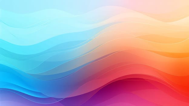 Digital Artistic Fusion Artistic fusion of colors in a digital gradient