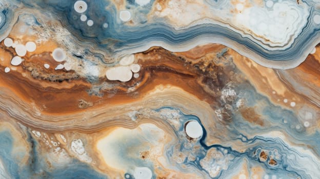abstract marble texture agate gold orange black, ai