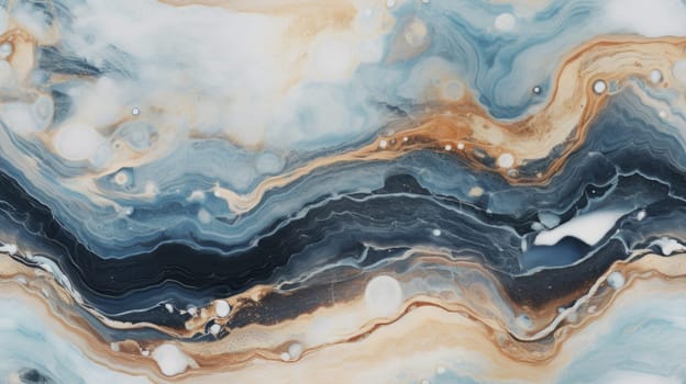abstract marble texture agate gold orange black, ai