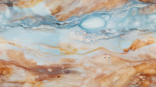 abstract marble texture agate light blue, ai