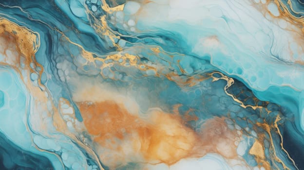 abstract marble texture agate light blue, ai