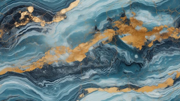 abstract marble texture agate light blue, ai