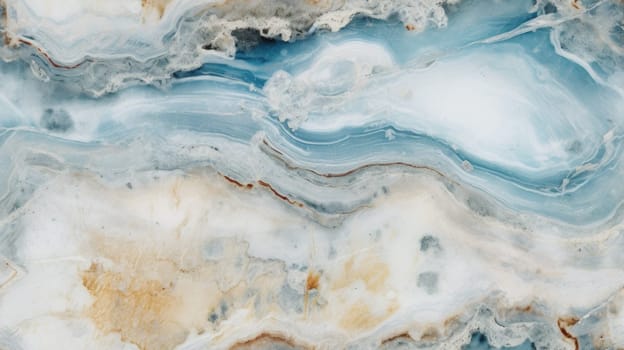 abstract marble texture agate light blue, ai